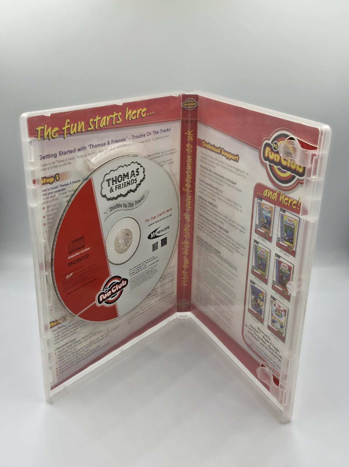 PC-DVD Rom Spiel Thomas & Friends Trouble on The Tracks OVP