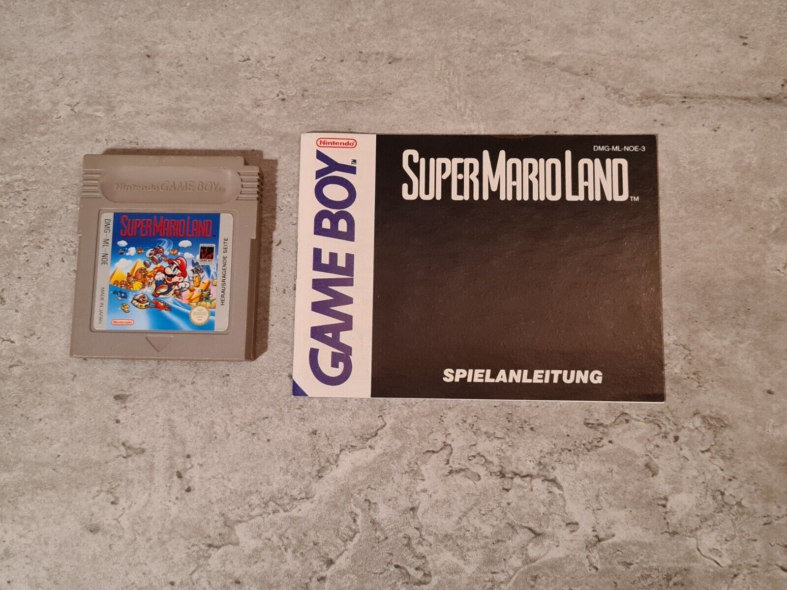 Nintendo Game Boy Classic Super Mario Land mit OVP und Anleitung NOE - T-Retro-Games 