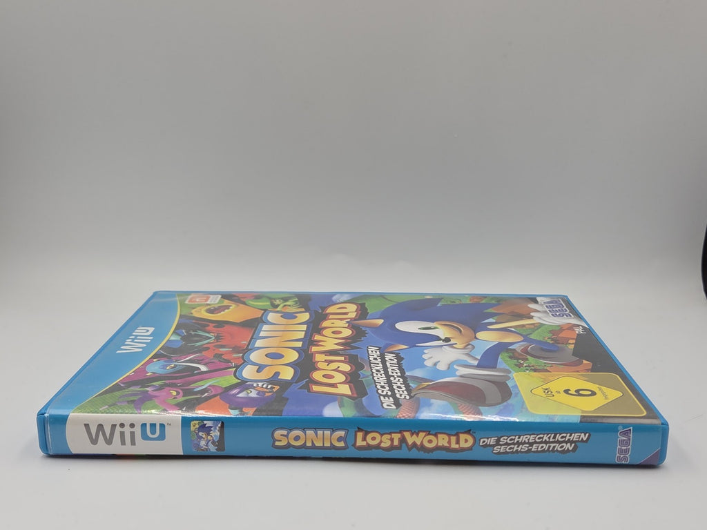 Nintendo Wii U Spiel Sonic Lost World mit OVP und Anleitung Deutsch