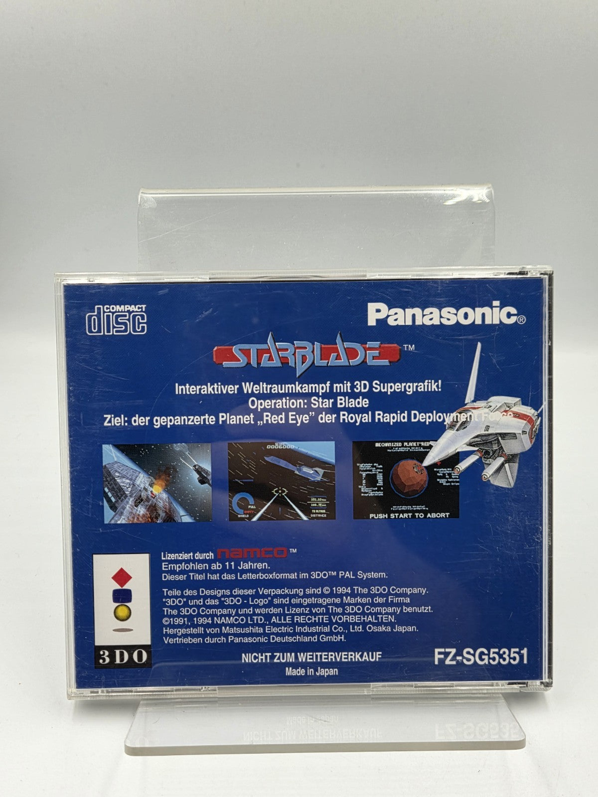 3DO Spiel Starblade mit OVP und Anleitung Deutsch