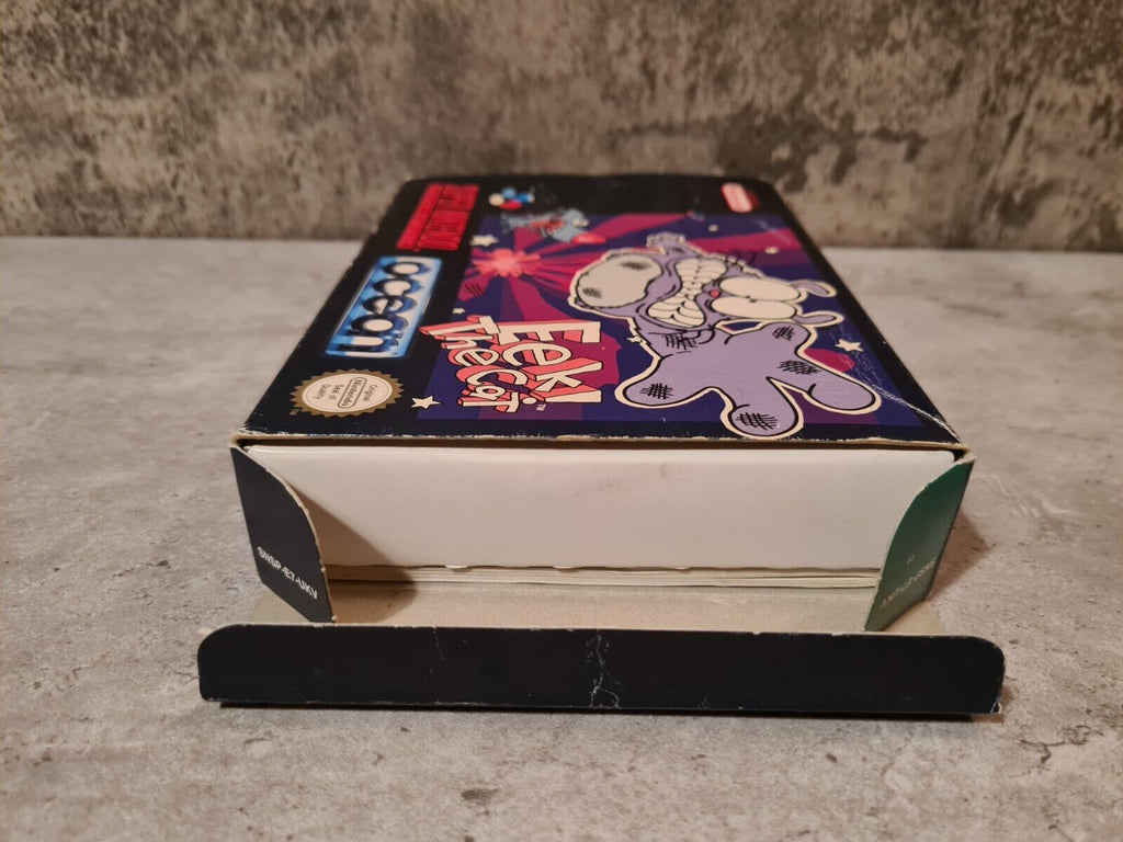 SNES Super Nintendo Eek The Cat mit OVP und Anleitung UKV - T-Retro-Games 