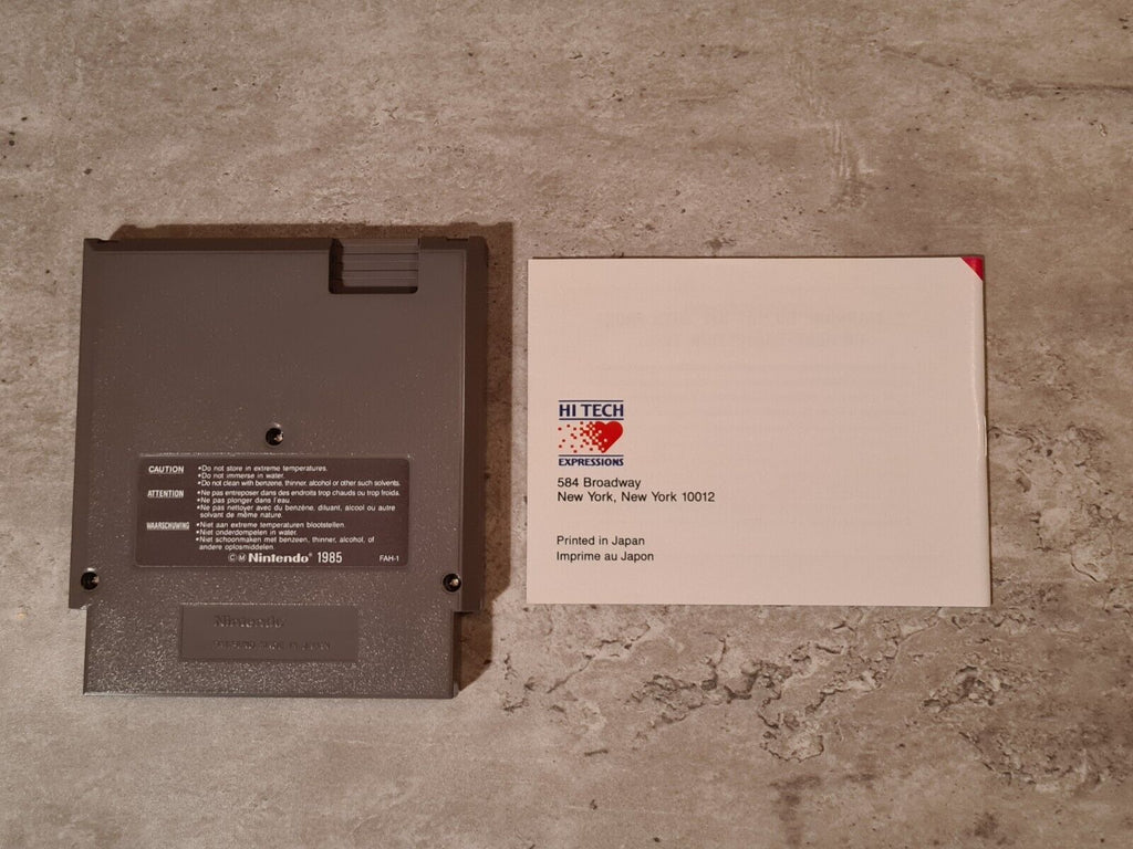 Nintendo NES The Hunt for Red October mit OVP und Anleitung FRA - T-Retro-Games 