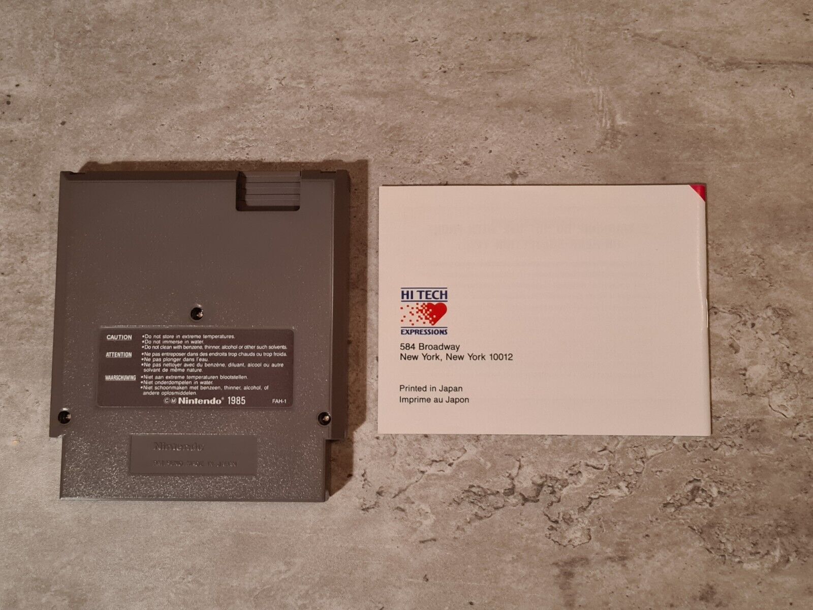 Nintendo NES The Hunt for Red October mit OVP und Anleitung FRA - T-Retro-Games 