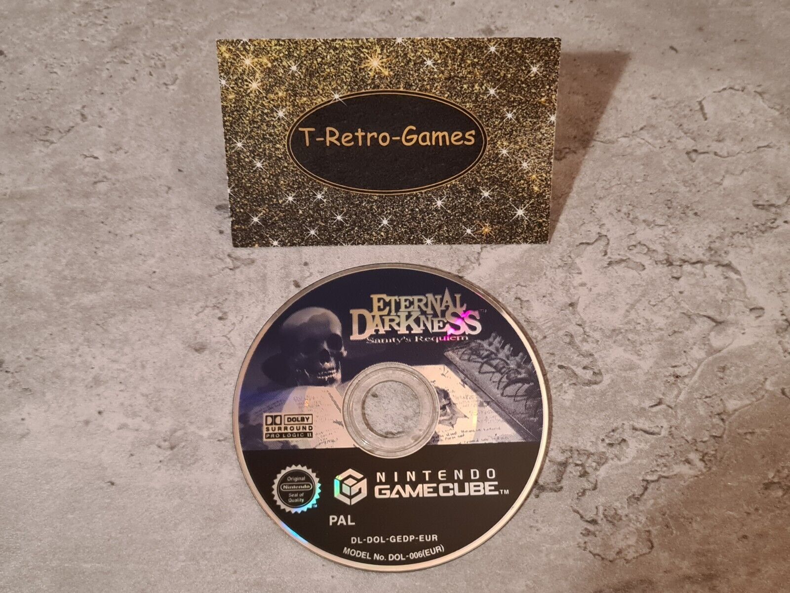 Nintendo GameCube Eternal Darkness Disc only nur CD EUR - T-Retro-Games 