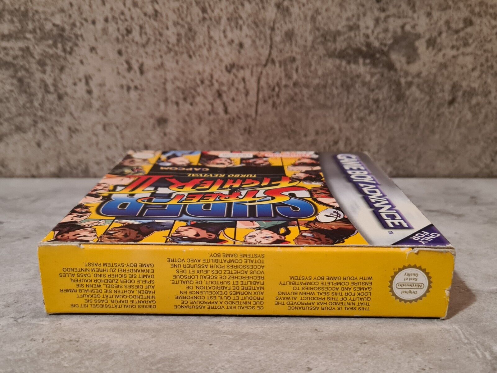 Gameboy Advance Super Street Fighter II Turbo Revival mit OVP und Anleitung EUR - T-Retro-Games 