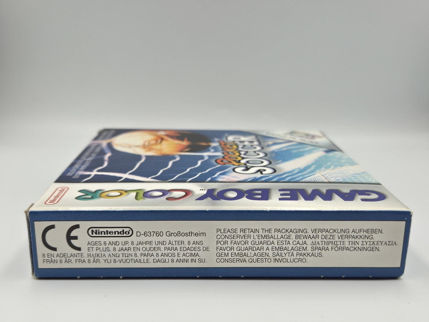 Nintendo Game Boy Color Pocket Soccer mit OVP und Anleitung EUR