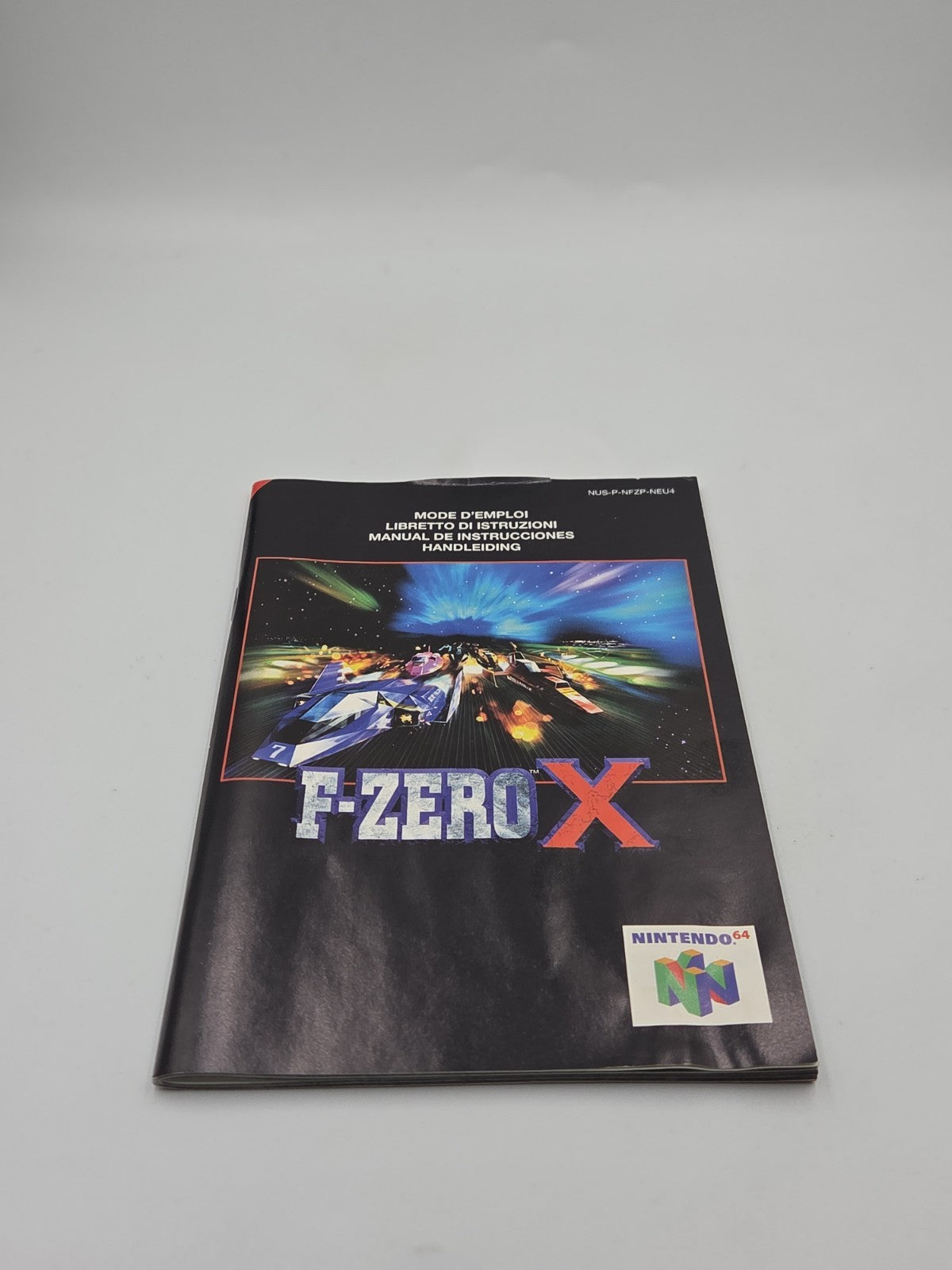 N64 Nintendo 64 Spiel F-Zero X mit OVP und Anleitung FAH