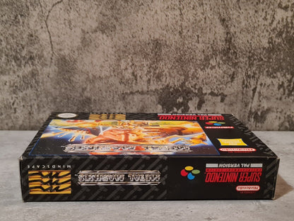 SNES Super Nintendo Metal Marines mit OVP und Anleitung + Poster NOE - T-Retro-Games 