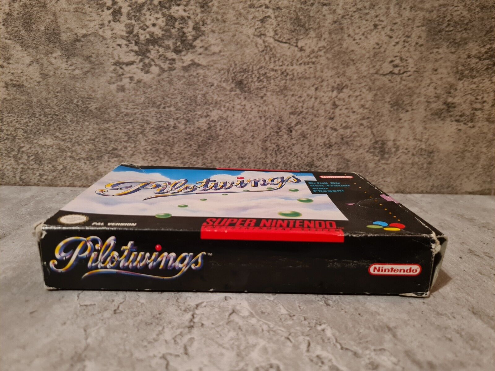 SNES Super Nintendo Pilotwings mit OVP und Anleitung NOE - T-Retro-Games 