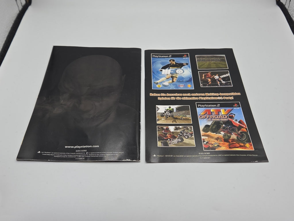 PS2 Playstation 2 Spiel Twisted Metal Black mit OVP und Anleitung Deutsch