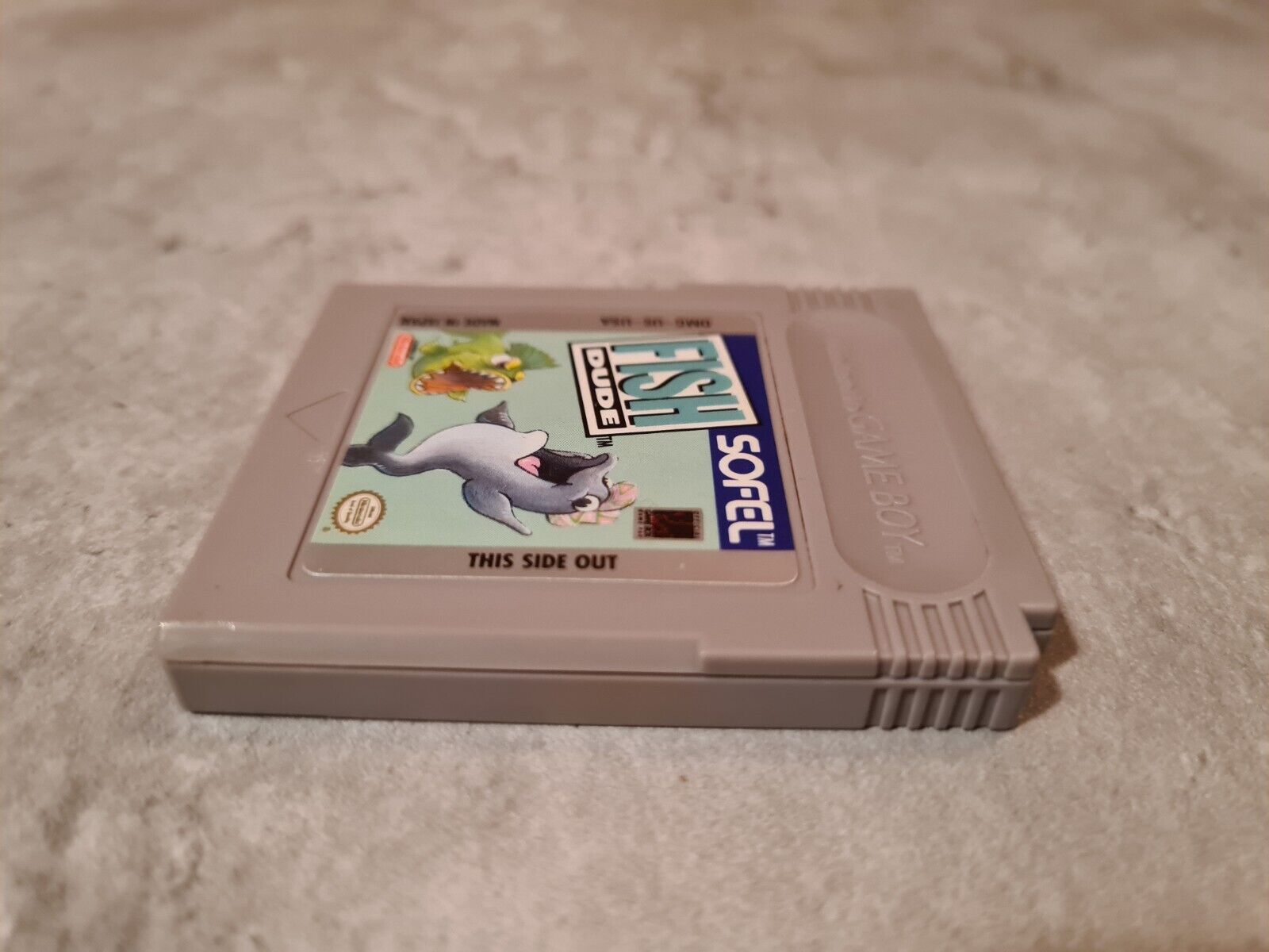 Nintendo Gameboy Classic Spiel Fish Dude Modul USA - T-Retro-Games 
