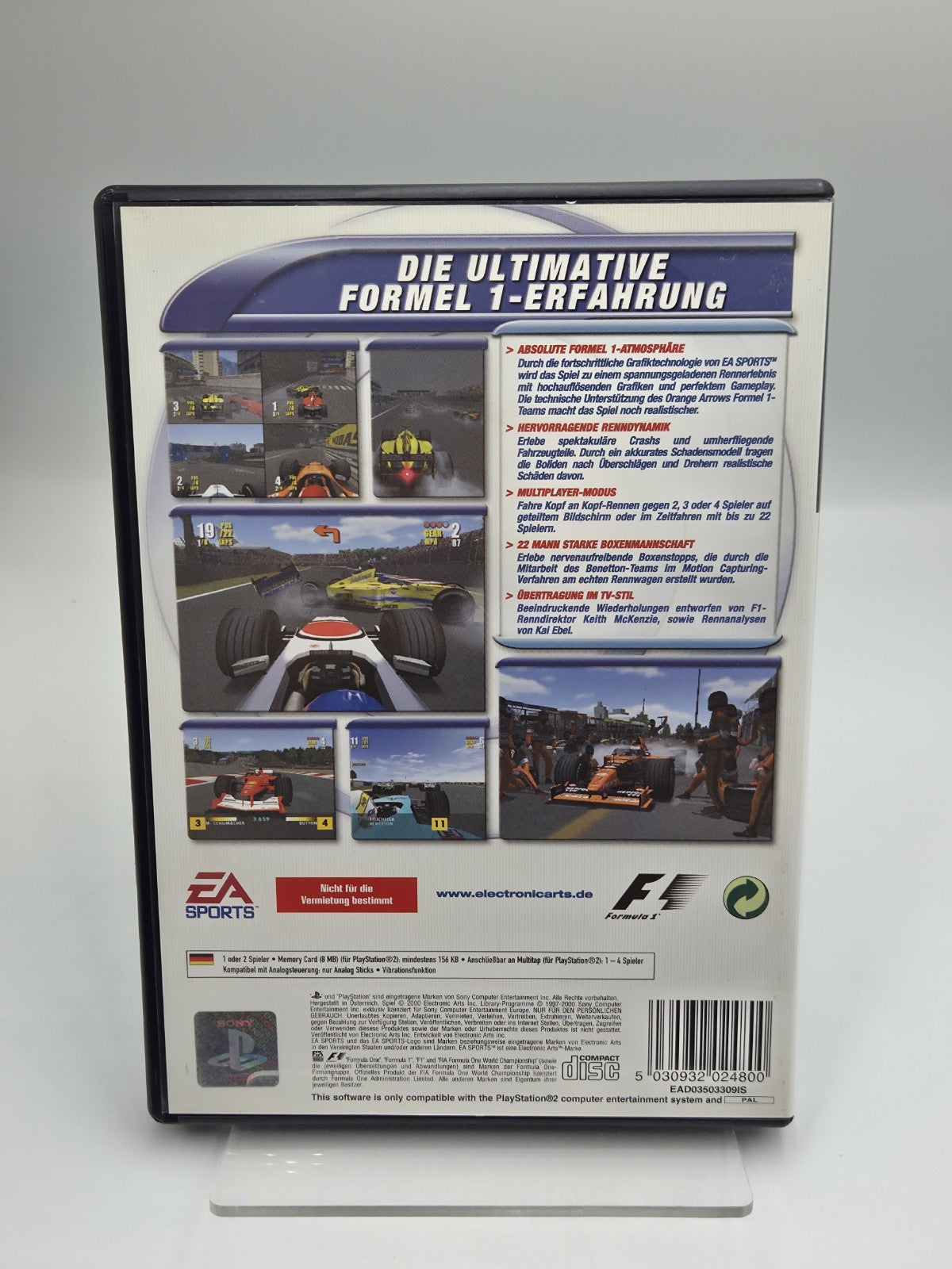 PS2 Playstation 2 F1 Championship Season 2000 mit OVP und Anleitung Deutsch 