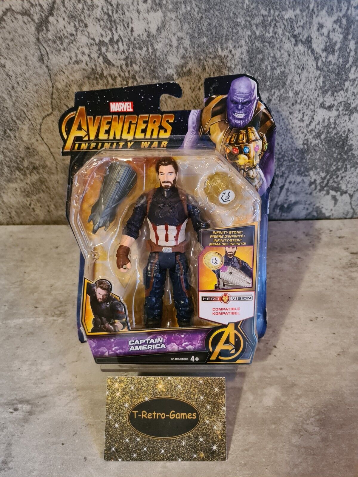 Marvel Avengers Infinity War Captain America OVP Sealed NEU NEW - T-Retro-Games 