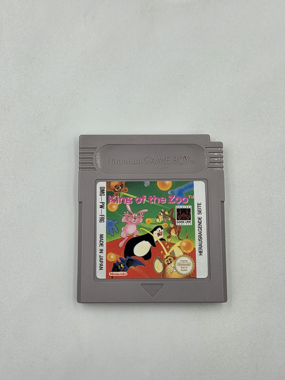 Nintendo Game Boy Classic Spiel King of the Zoo mit OVP und Anleitung FRG