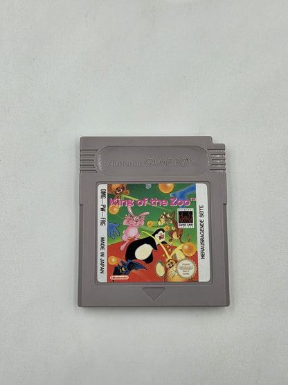 Nintendo Game Boy Classic Spiel King of the Zoo mit OVP und Anleitung FRG