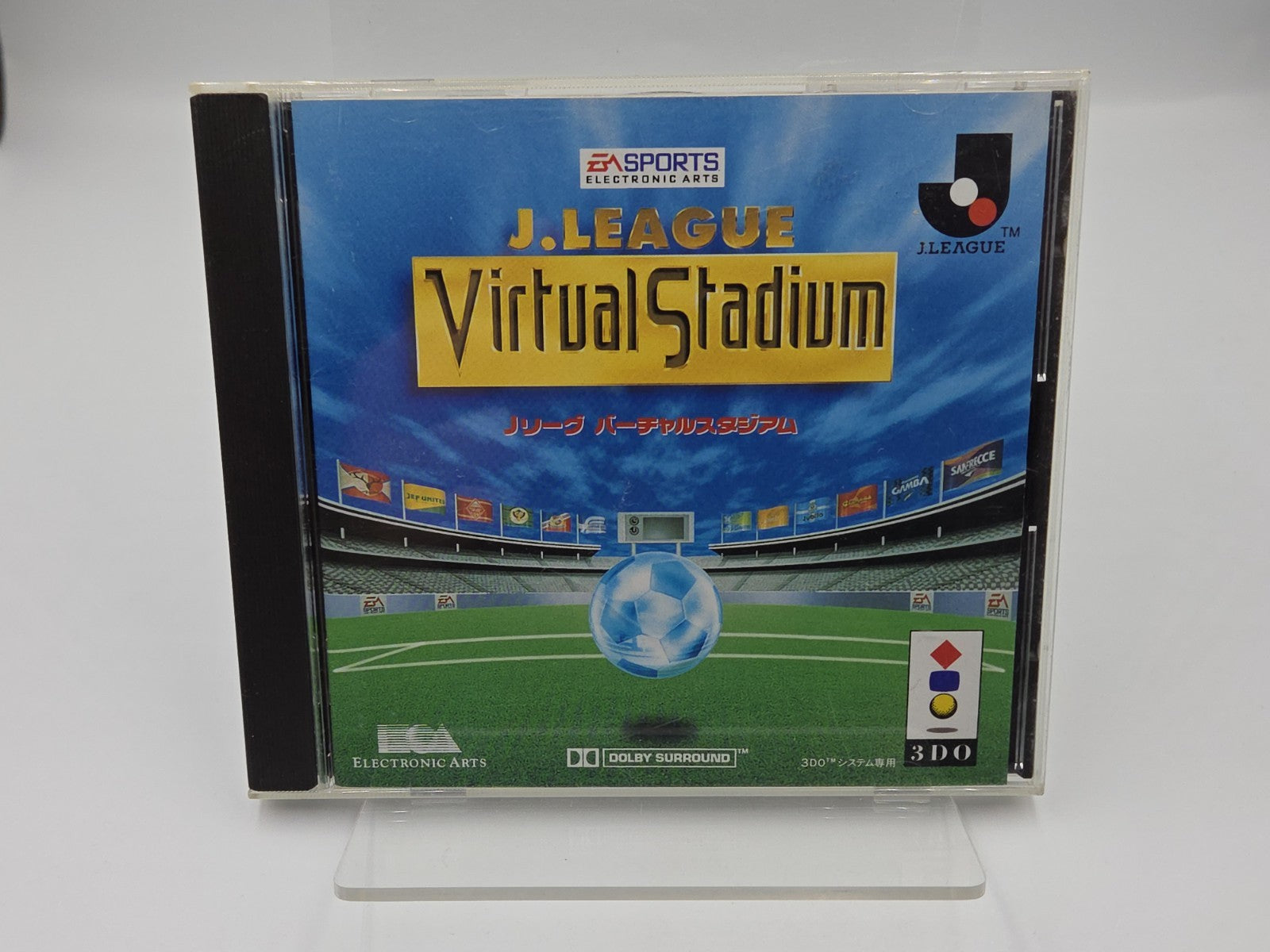 3DO Spiel J. League Virtual Stadium mit OVP und Anleitung Japan