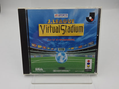 3DO Spiel J. League Virtual Stadium mit OVP und Anleitung Japan