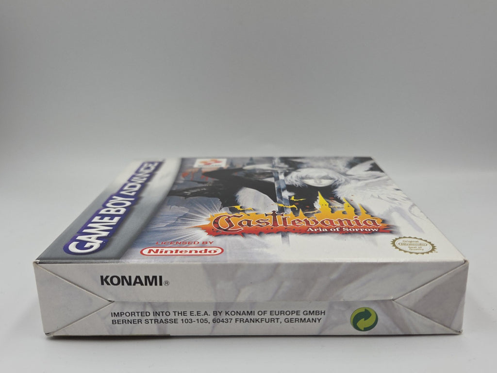 Nintendo Gameboy Advance Castlevania Aria of Sorrow + OVP+Anleitung + Poster EUR