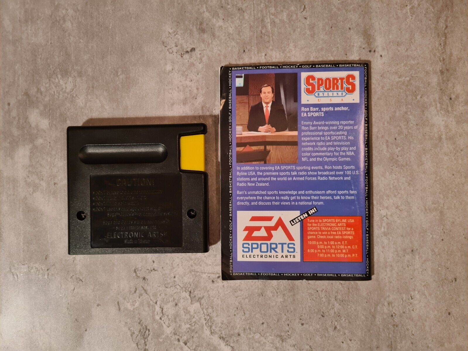 Sega Genesis Spiel PGA Tour Golf II mit OVP und Anleitung USA - T-Retro-Games 