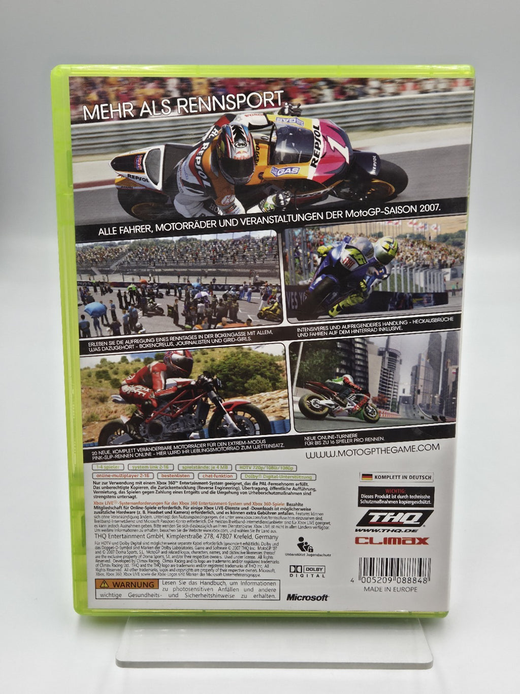 XBOX360 Spiel Moto GP 07 mit OVP und Anleitung Deutsch