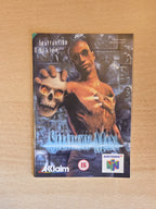 N64 Nintendo 64 Shadow Man Spielanleitung Instruction Booklet UKV