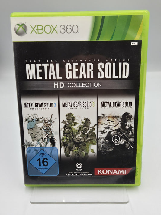 XBOX360 Metal Gear Solid HD Collection  mit OVP und Anleitung Deutsch 