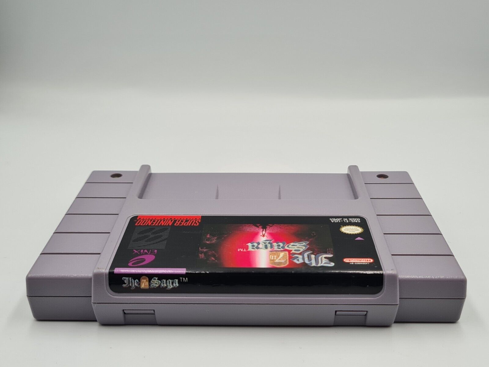 SNES Super Nintendo The 7th Saga mit OVP und Anleitung NTSC-USA - T-Retro-Games 