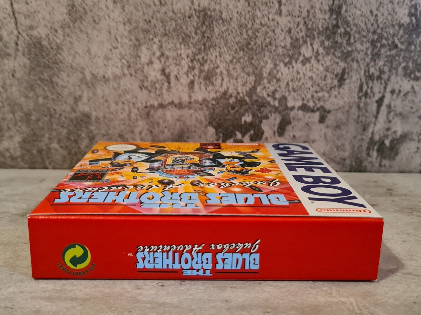 Game Boy Classic The Blues Brothers Jukebox Adventures mit OVP und Anleitung FRG - T-Retro-Games 