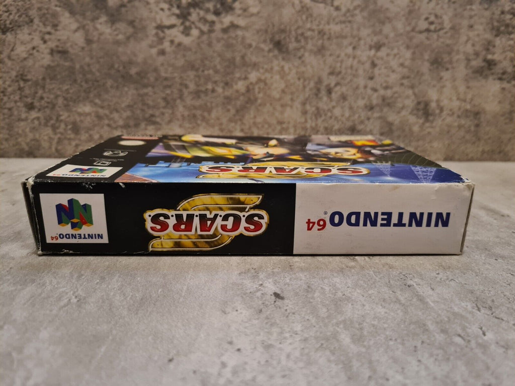 N64 Nintendo 64 S.C.A.R.S mit OVP und Anleitung EUR - T-Retro-Games 