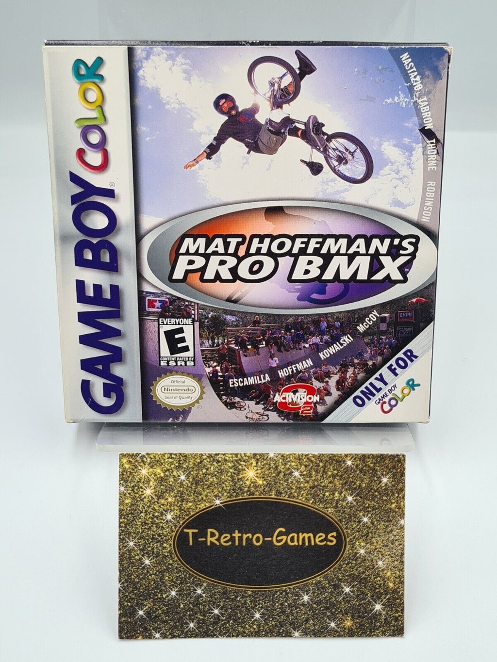 Nintendo Game Boy Color Mat Hoffman's Pro BMX mit OVP und Anleitung USA - T-Retro-Games 