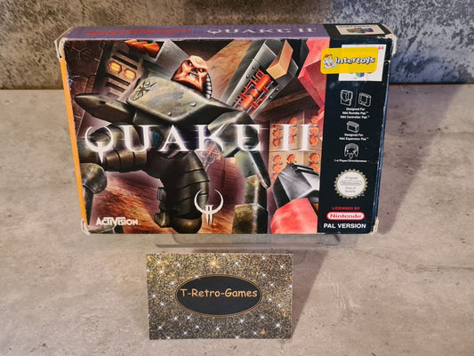 N64 Nintendo 64 Quake II mit OVP und Anleitung UKV - T-Retro-Games 
