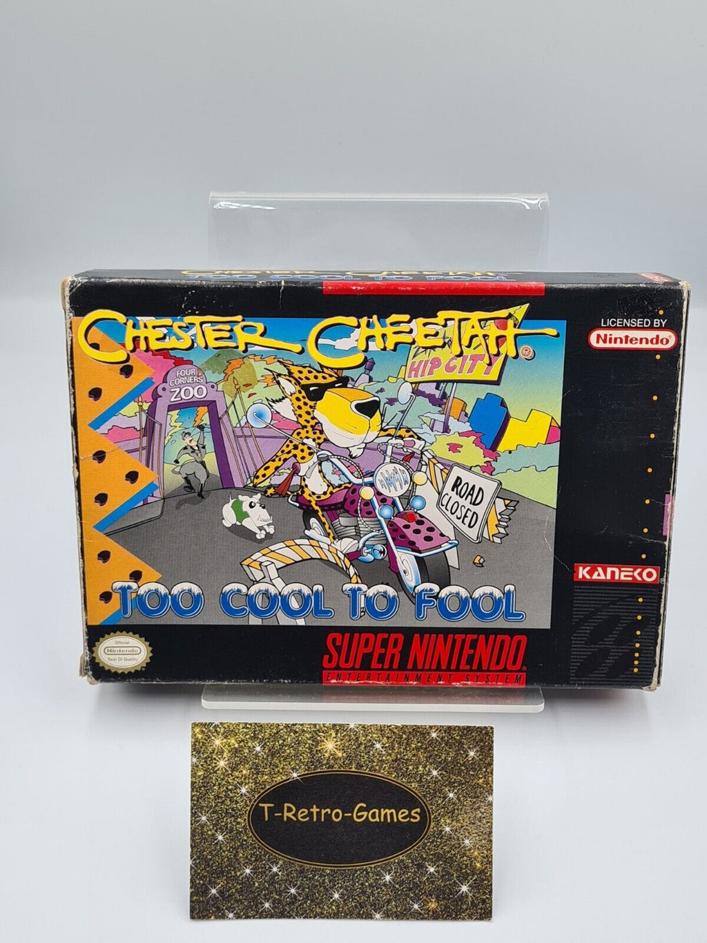 SNES Super Nintendo Chester Cheetah To Cool To Fool mit OVP +Anleitung NTSC USA - T-Retro-Games 