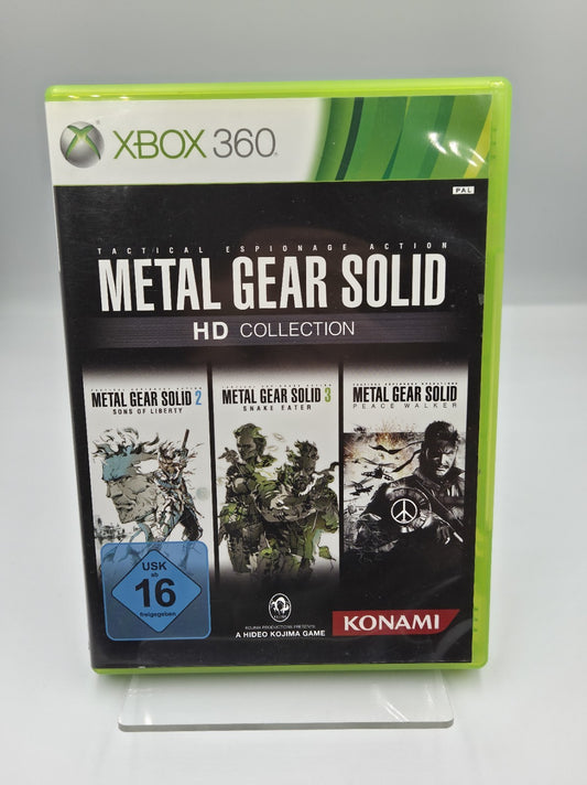 XBOX360 Metal Gear Solid HD Collection  mit OVP und Anleitung Deutsch 2 Discs
