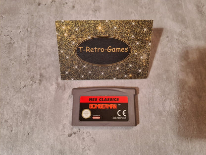 Nintendo Gameboy Advance NES Classics Bomberman Modul EUR - T-Retro-Games 