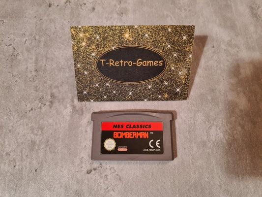 Nintendo Gameboy Advance NES Classics Bomberman Modul EUR - T-Retro-Games 