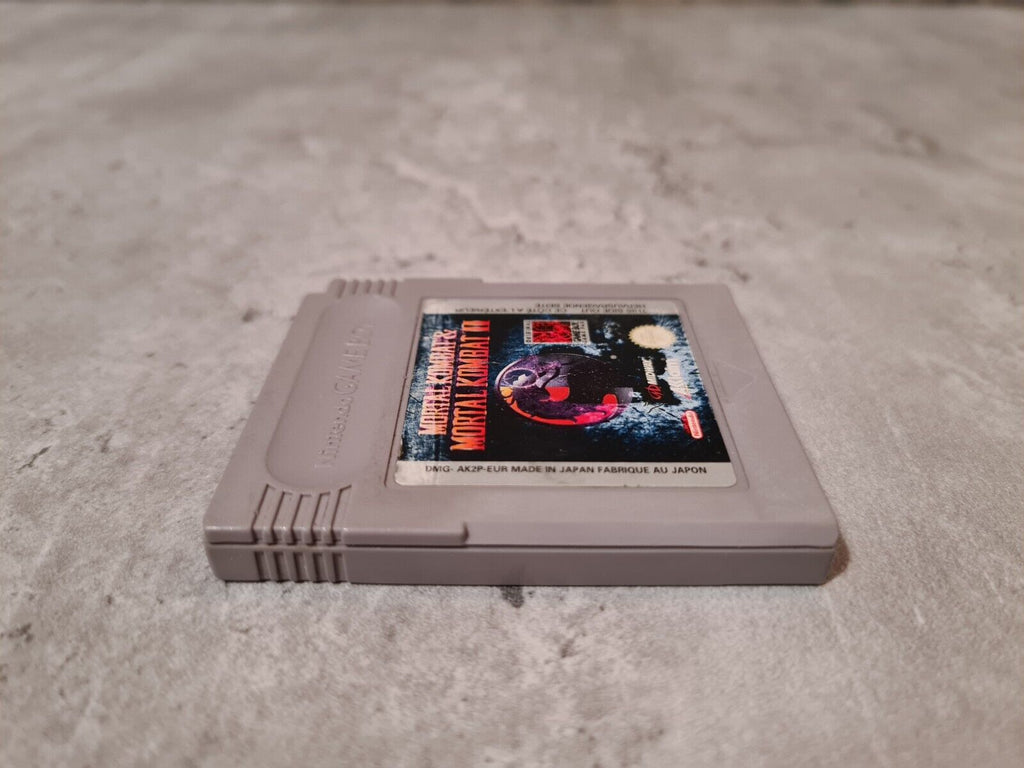 Nintendo Gameboy Classic Spiel Mortal Kombat & Mortal Kombat II Modul EUR - T-Retro-Games 
