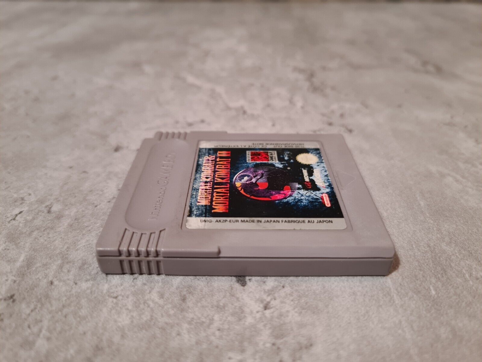 Nintendo Gameboy Classic Spiel Mortal Kombat & Mortal Kombat II Modul EUR - T-Retro-Games 