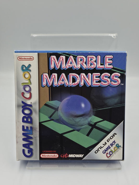 Nintendo Game Boy Color Marble Madness mit OVP und Anleitung EUR