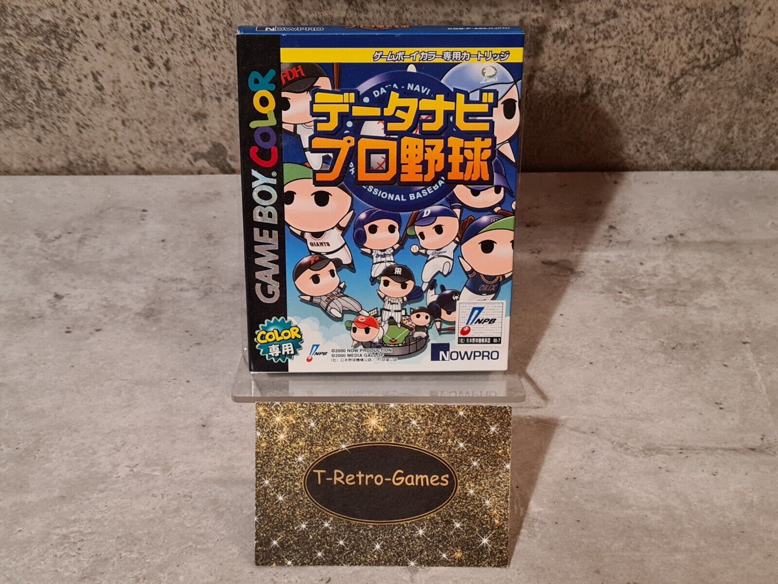 Nintendo Game Boy Color Date Navi Professional Baseball New Old Stock Japan - T-Retro-Games 