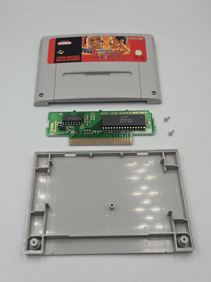 SNES Super Nintendo Spiel Final Fight Modul FAH
