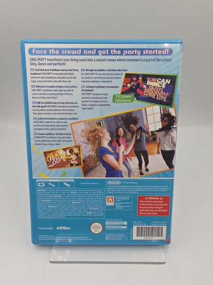Nintendo Wii U Spiel Sing Party mit OVP und Anleitung