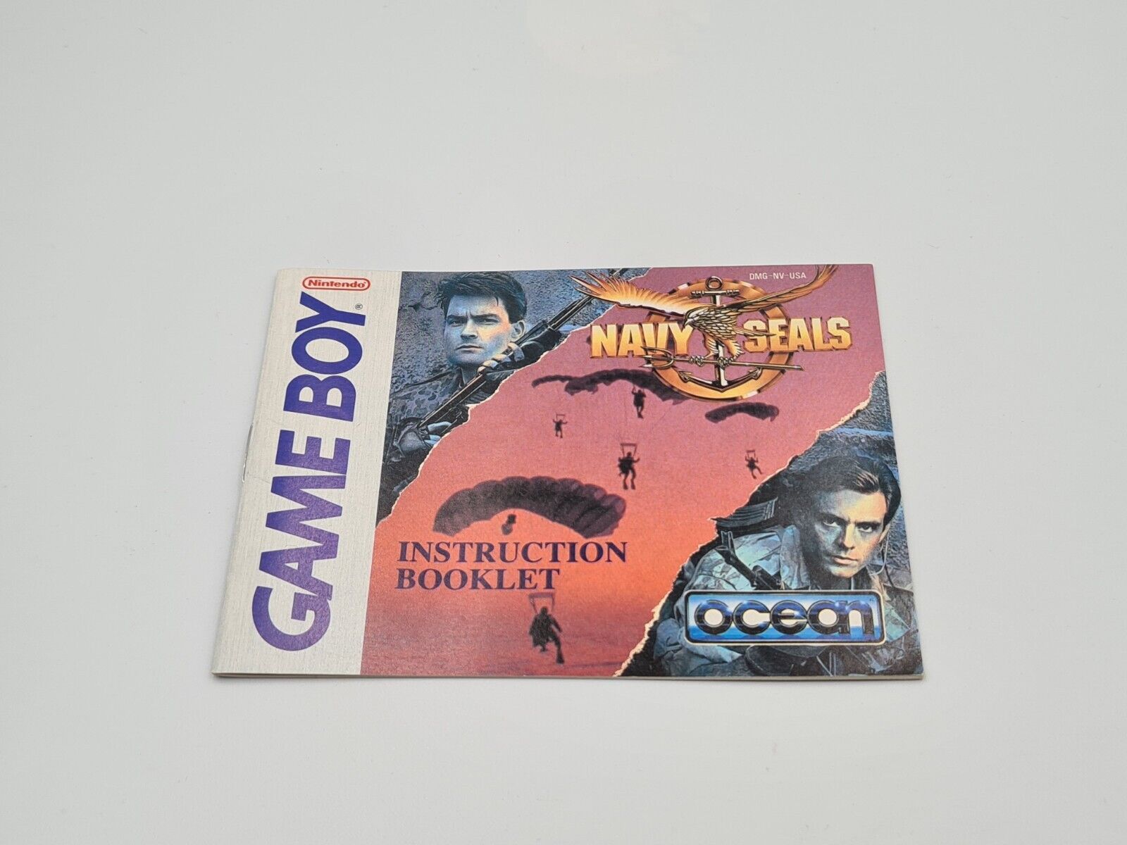 Nintendo Game Boy Classic Navy Seals mit OVP und Anleitung USA - T-Retro-Games 