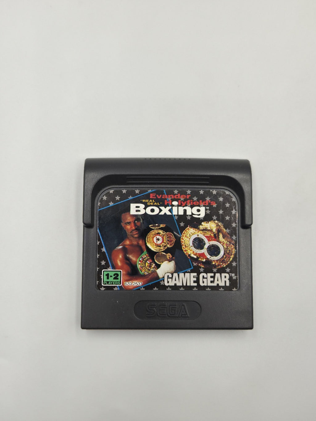 Sega Game Gear Spiel Evander Holyfield's Real Deal Boxing Modul 