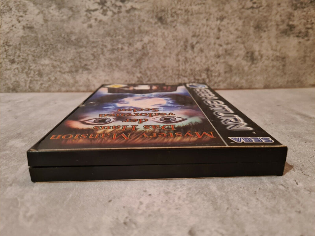 Sega Saturn Mystery Mansion Das Haus der verlorenen Seelen + OVP und Anleitung - T-Retro-Games 