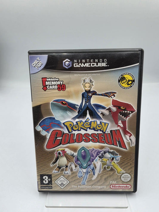 Nintendo GameCube Pokemon Colosseum mit OVP und Anleitung NOE