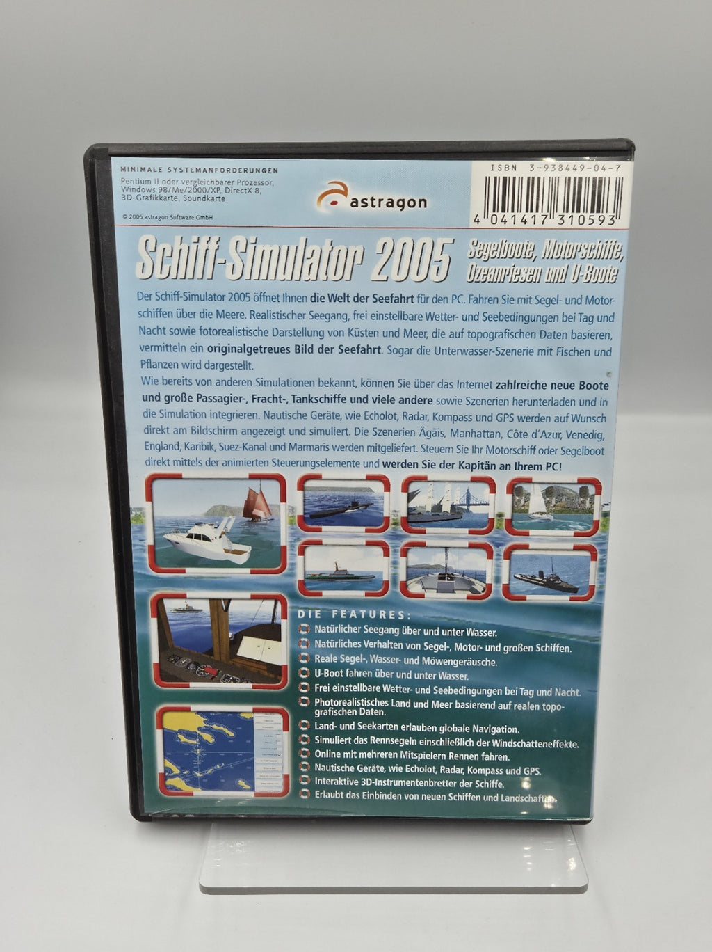 PC-CD Rom Spiel Schiff-Simulator 2005