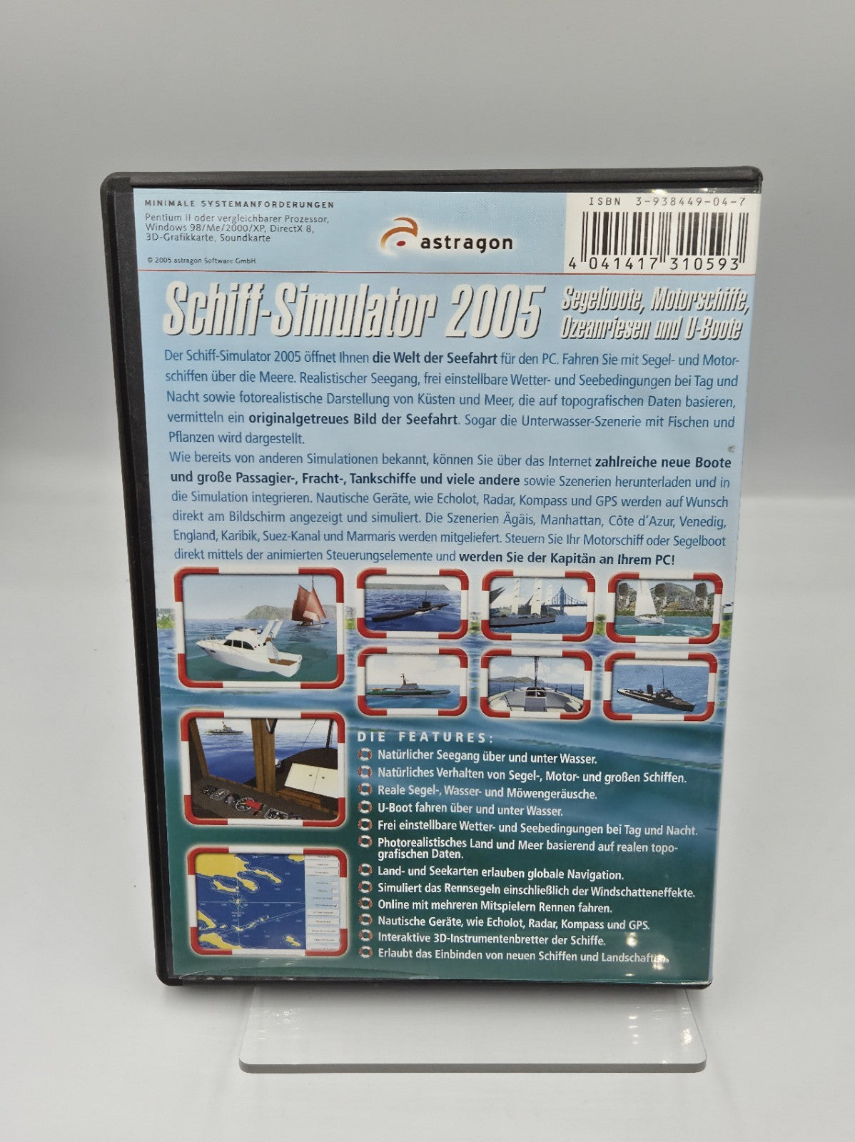 PC-CD Rom Spiel Schiff-Simulator 2005