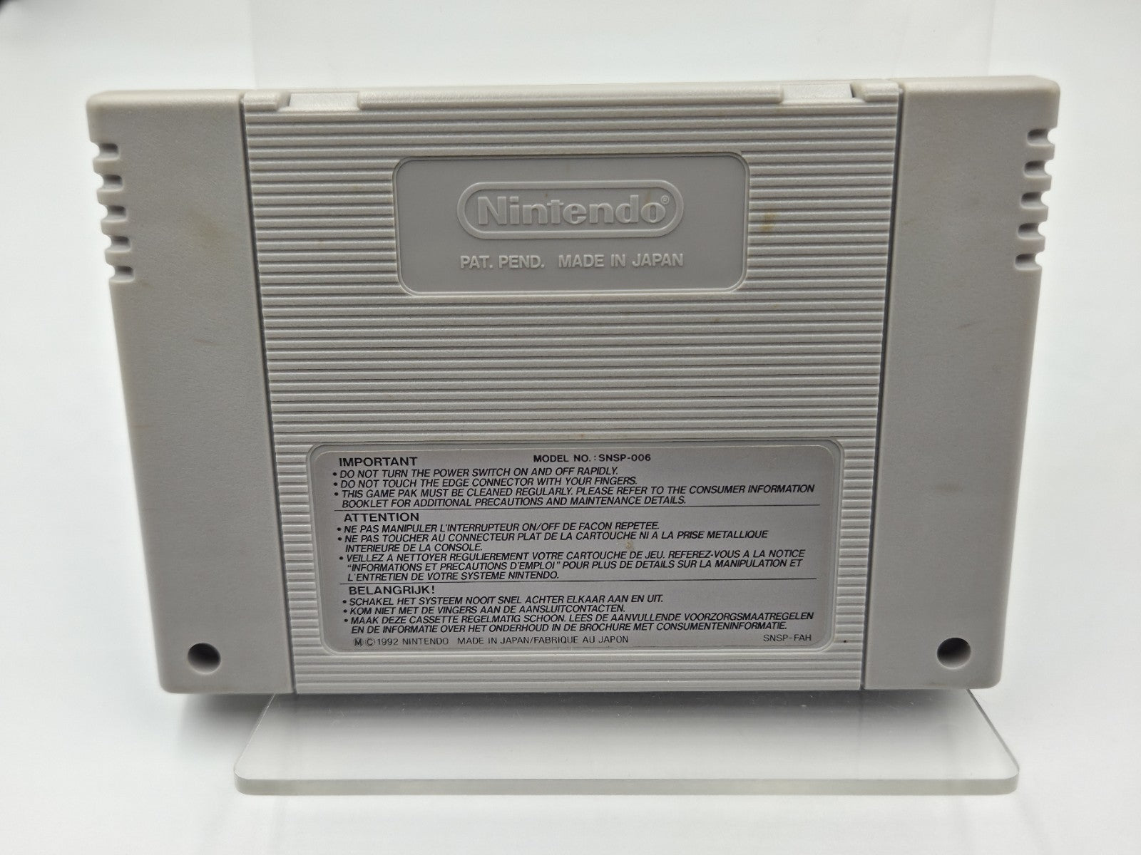 SNES Super Nintendo Super Mario Kart  mit OVP und Anleitung FAH
