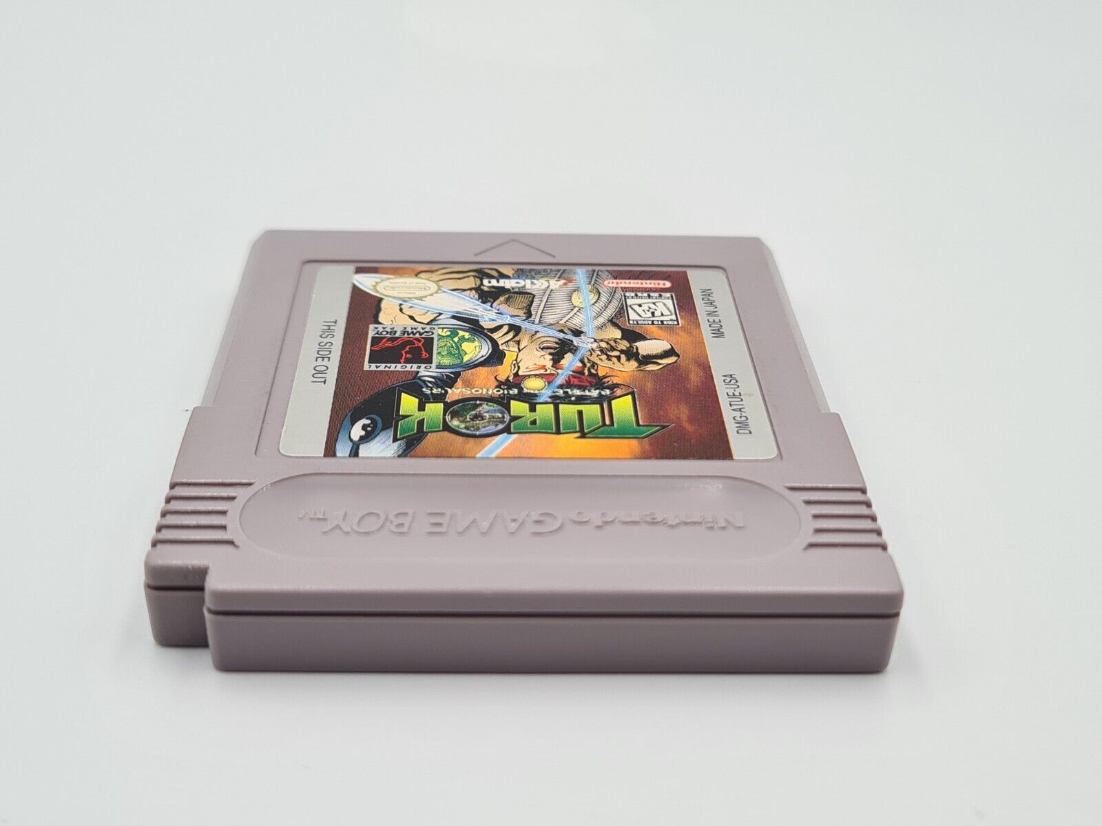 Nintendo Game Boy Classic Spiel Turok Battle of The Bionosaurs Modul USA - T-Retro-Games 