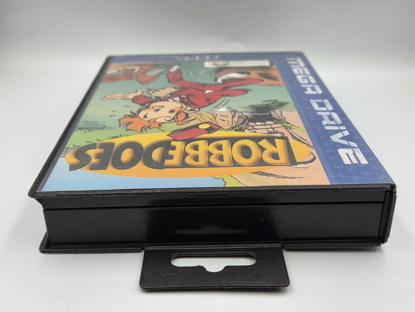 Sega Mega Drive Spiel Robbedoes / Spirou mit OVP und Anleitung Multi Language 